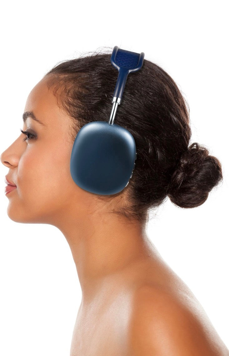 Pro Bass Urban Groove Series Headphones - Blue Bluetooth Headset (Over the Ear)